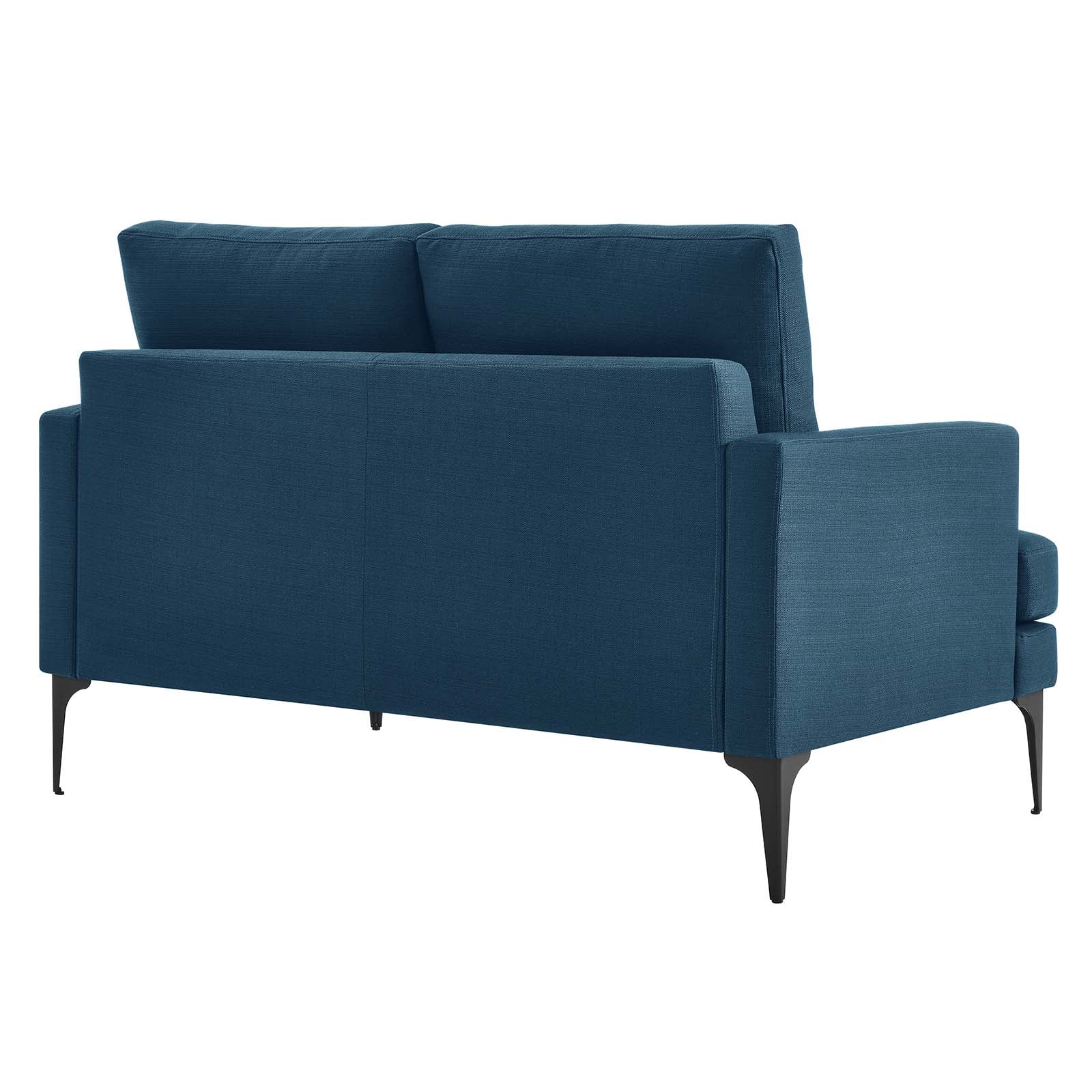 Evermore Upholstered Fabric Loveseat By HouseBean