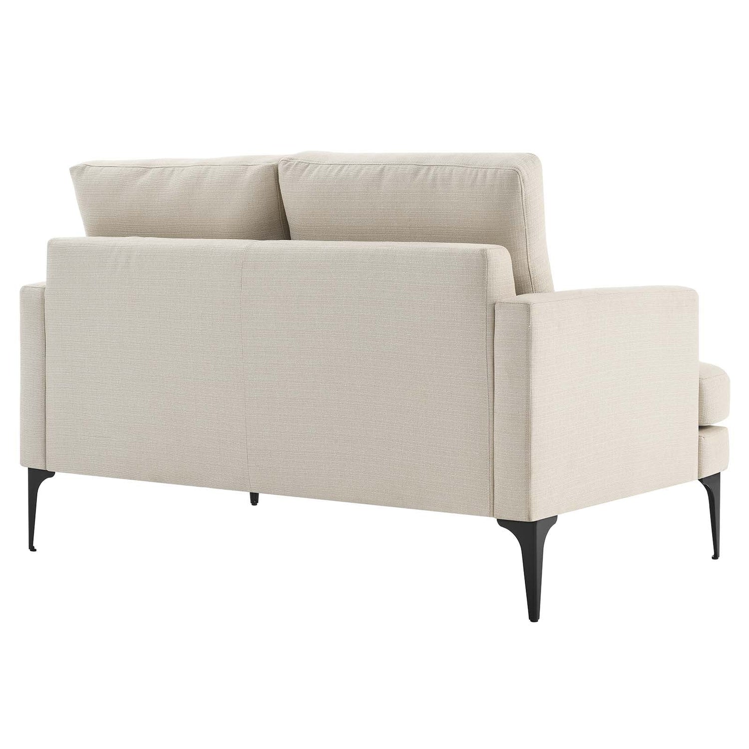 Evermore Upholstered Fabric Loveseat By HouseBean