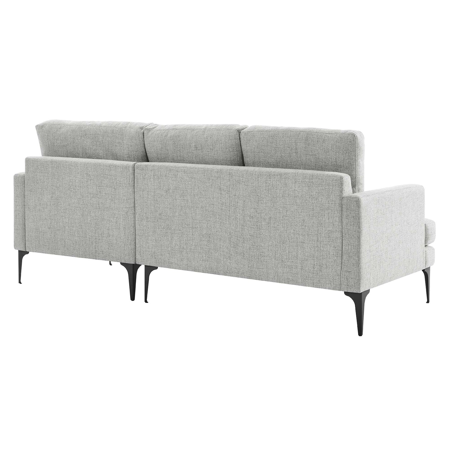 Evermore Right-Facing Upholstered Fabric Sectional Sofa by Modway