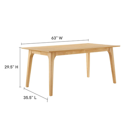 Juxtapose 63‚Äö√Ñ√π Rectangle Dining Table By HouseBean