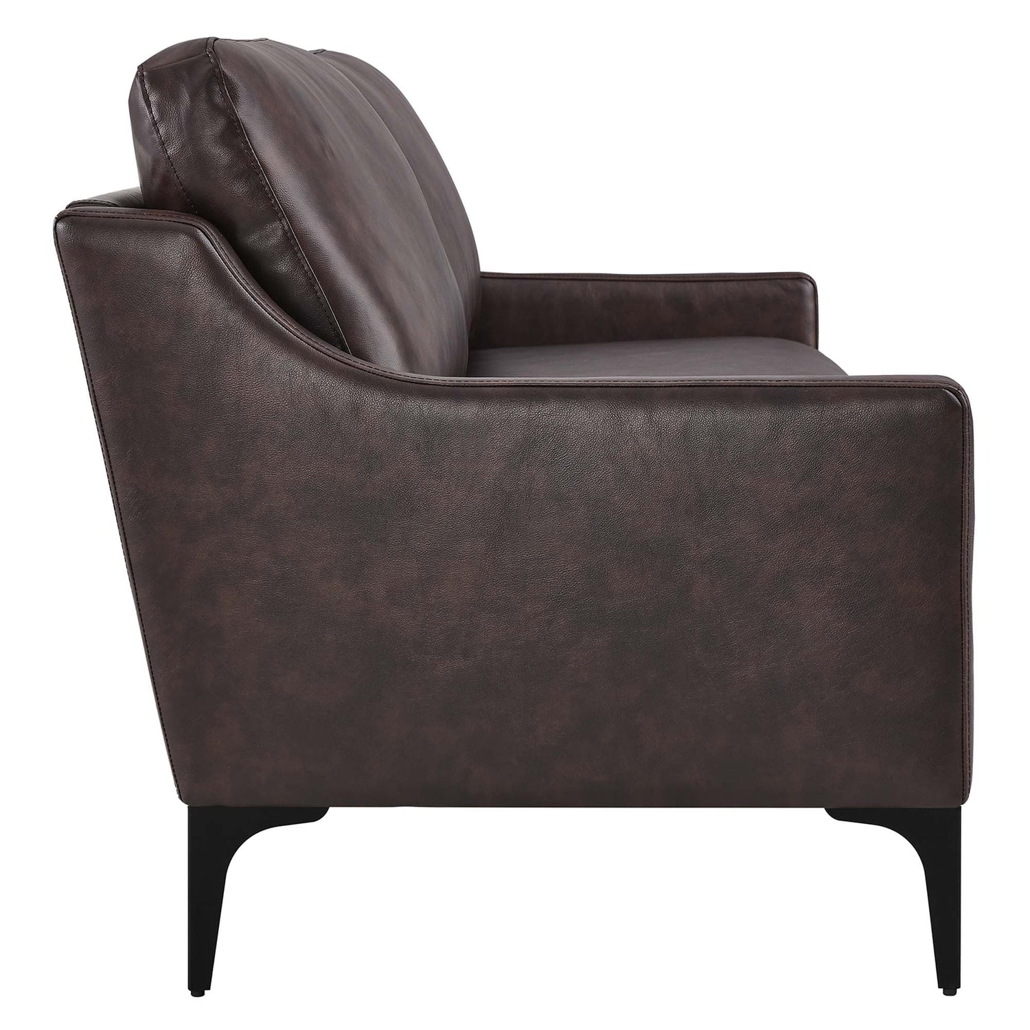 Corland Leather Sofa by Modway