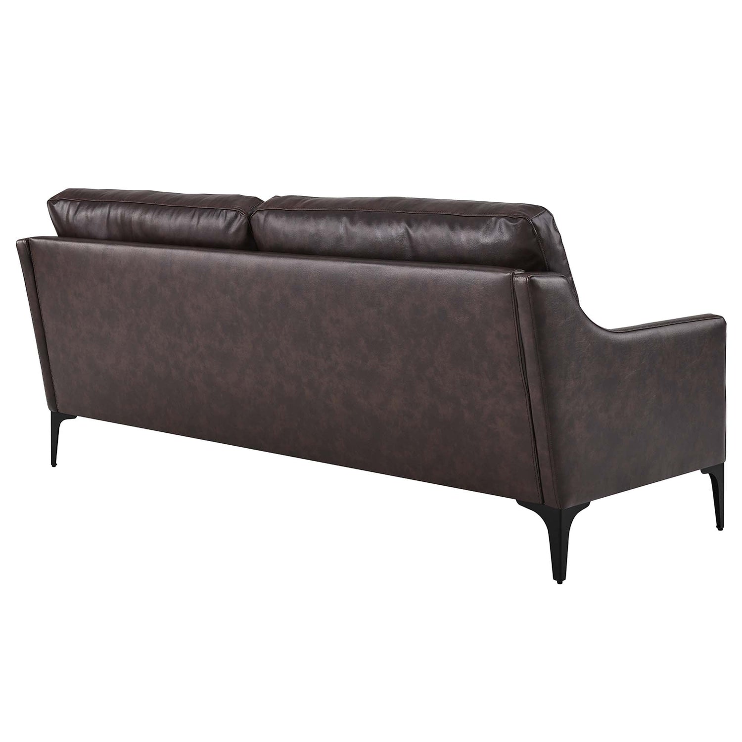Corland Leather Sofa by Modway