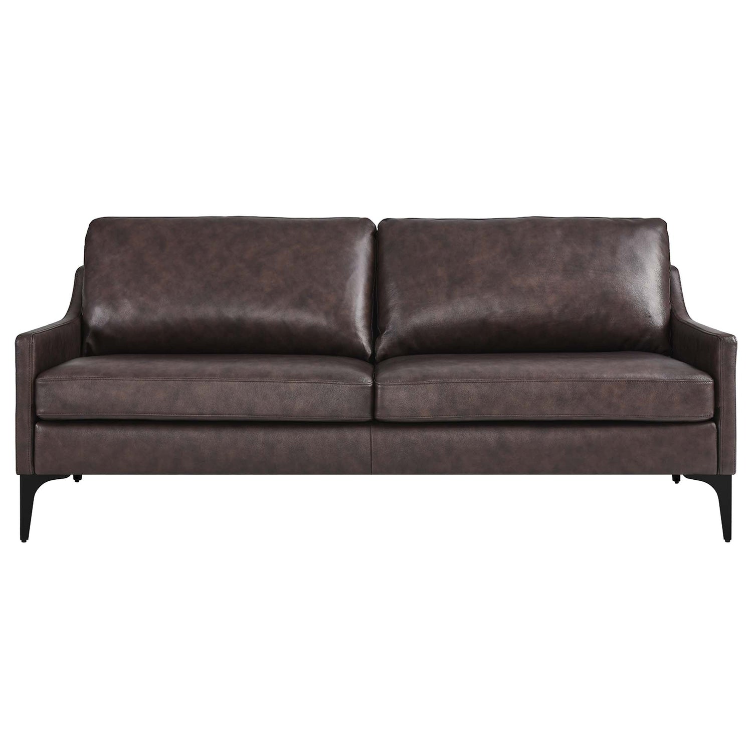 Corland Leather Sofa by Modway