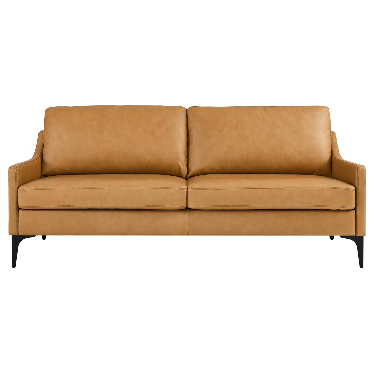 Corland Leather Sofa by Modway