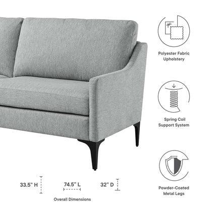Corland Upholstered Fabric Sofa by Modway