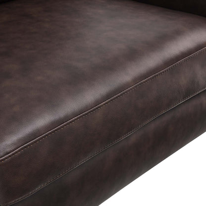 Corland Leather Loveseat By HouseBean