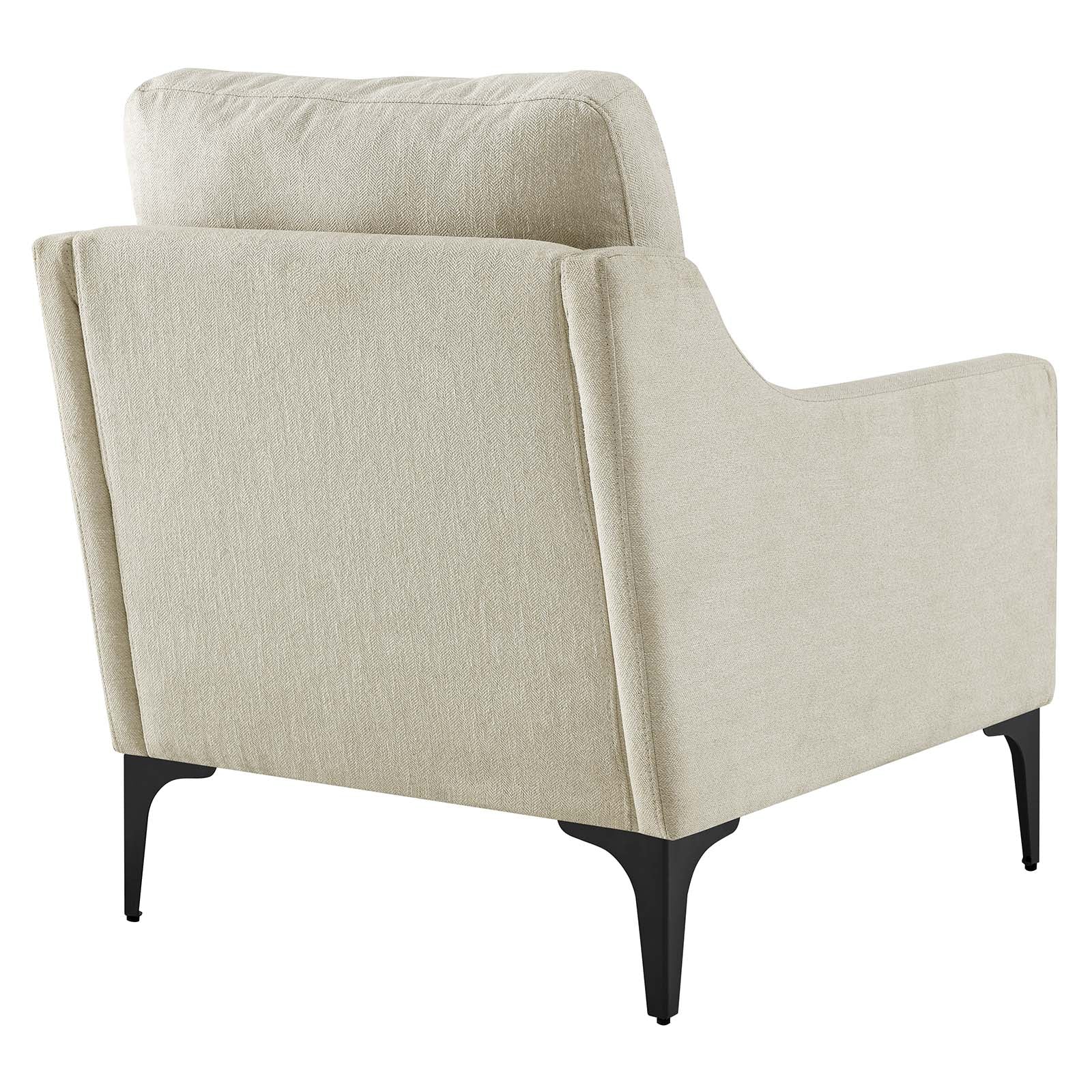 Corland Upholstered Fabric Armchair By HouseBean