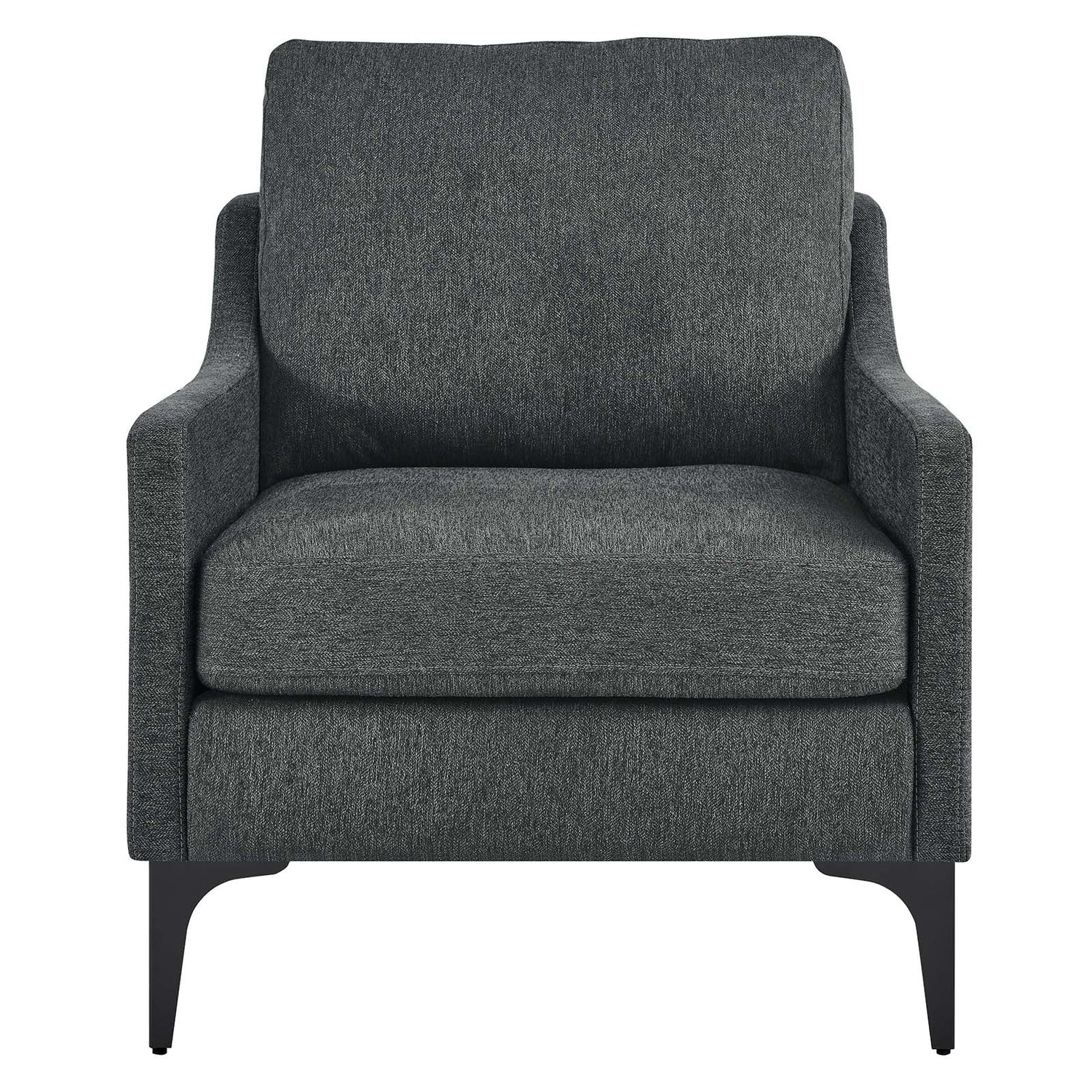 Corland Upholstered Fabric Armchair By HouseBean