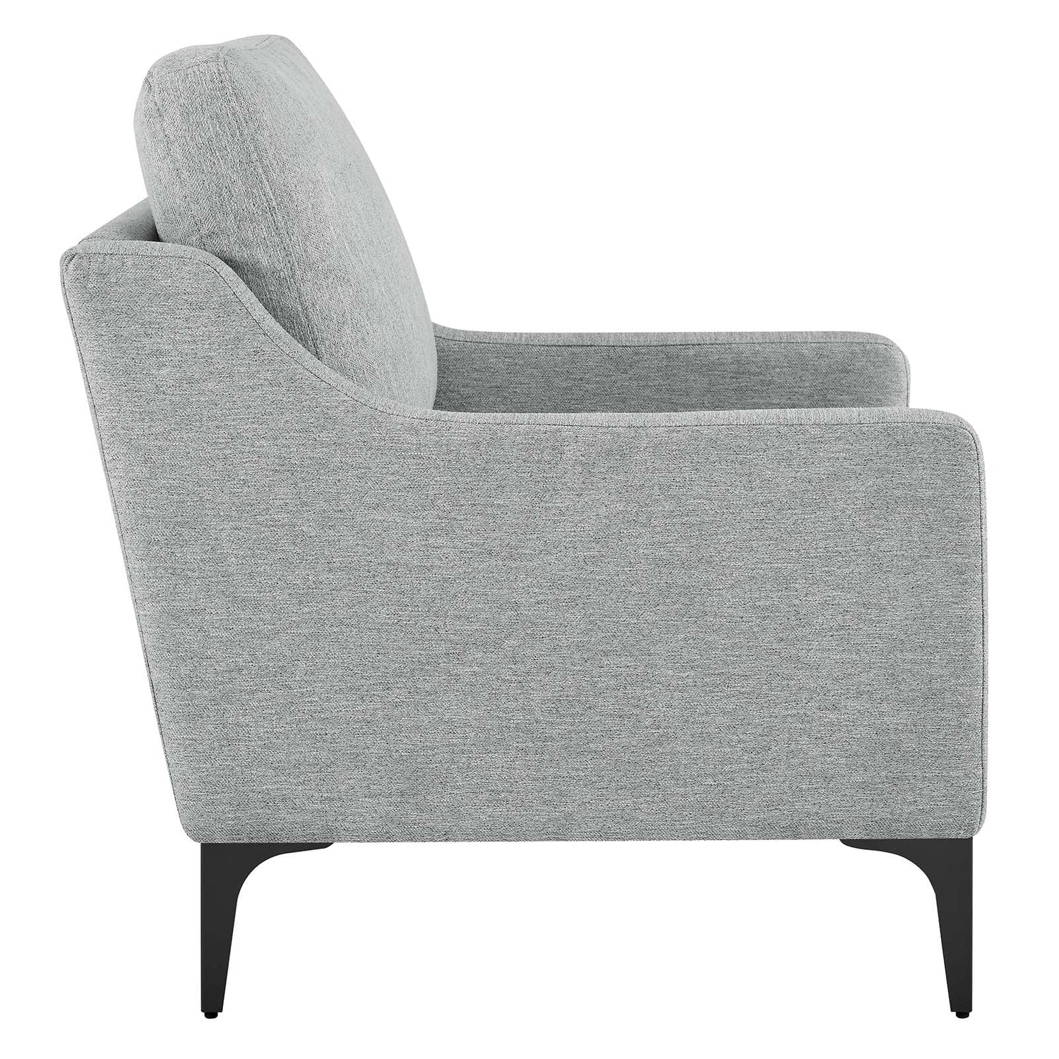 Corland Upholstered Fabric Armchair By HouseBean