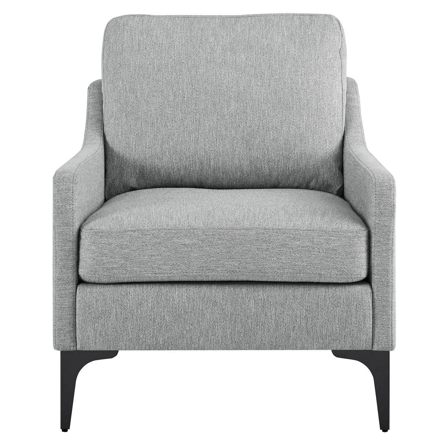 Corland Upholstered Fabric Armchair By HouseBean