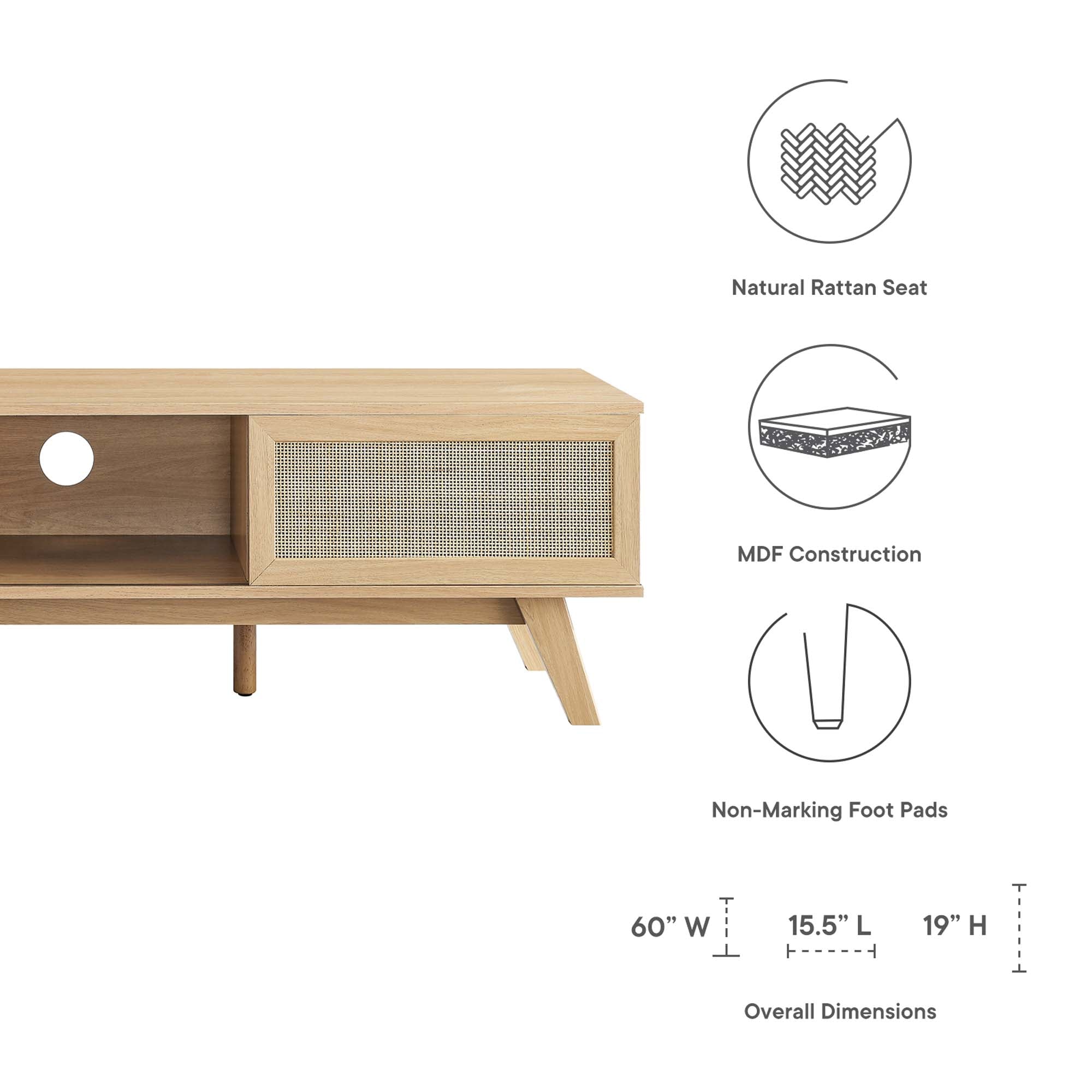 Soma 60&quot; TV Stand by Modway