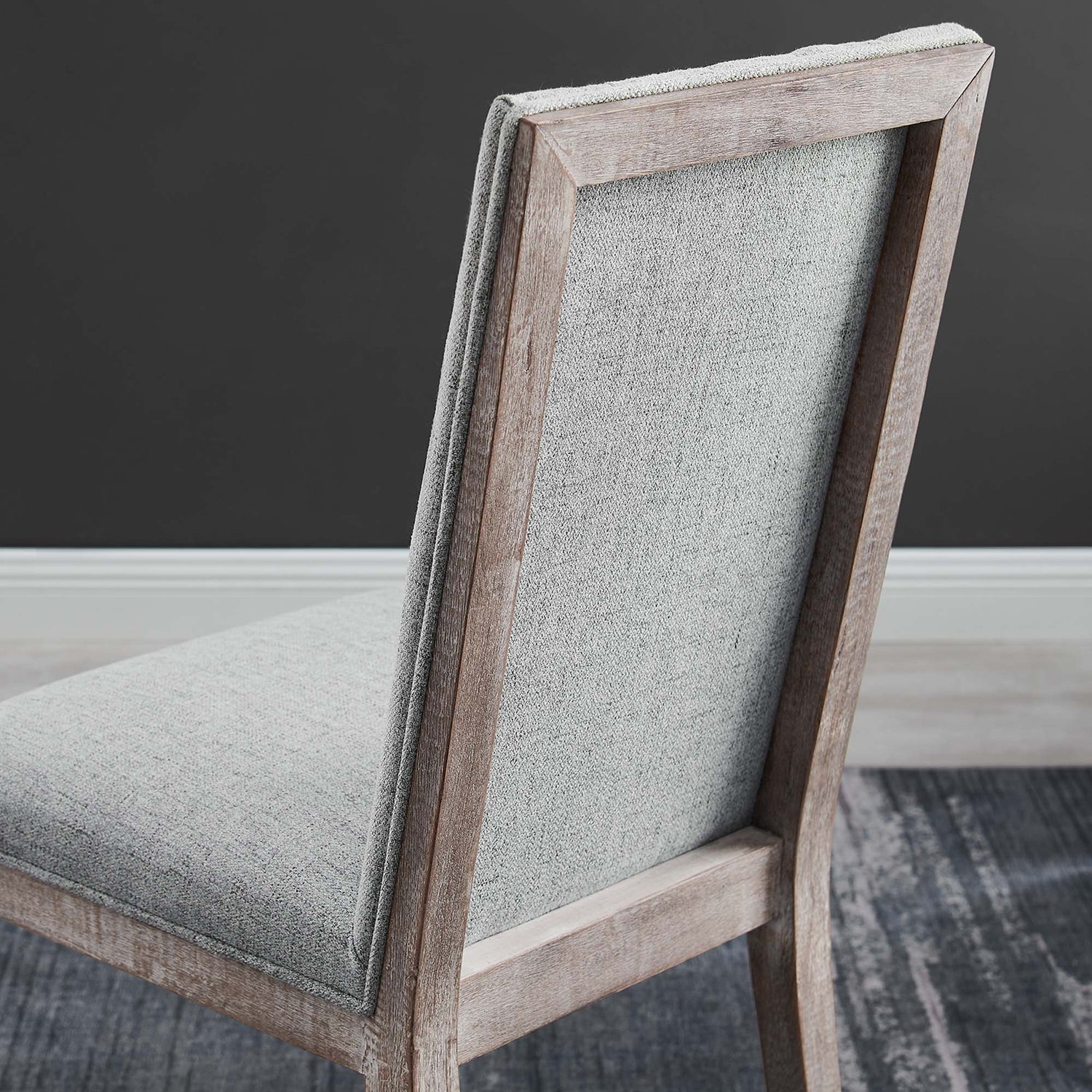 Maisonette French Vintage Tufted Fabric Dining Side Chair by Modway