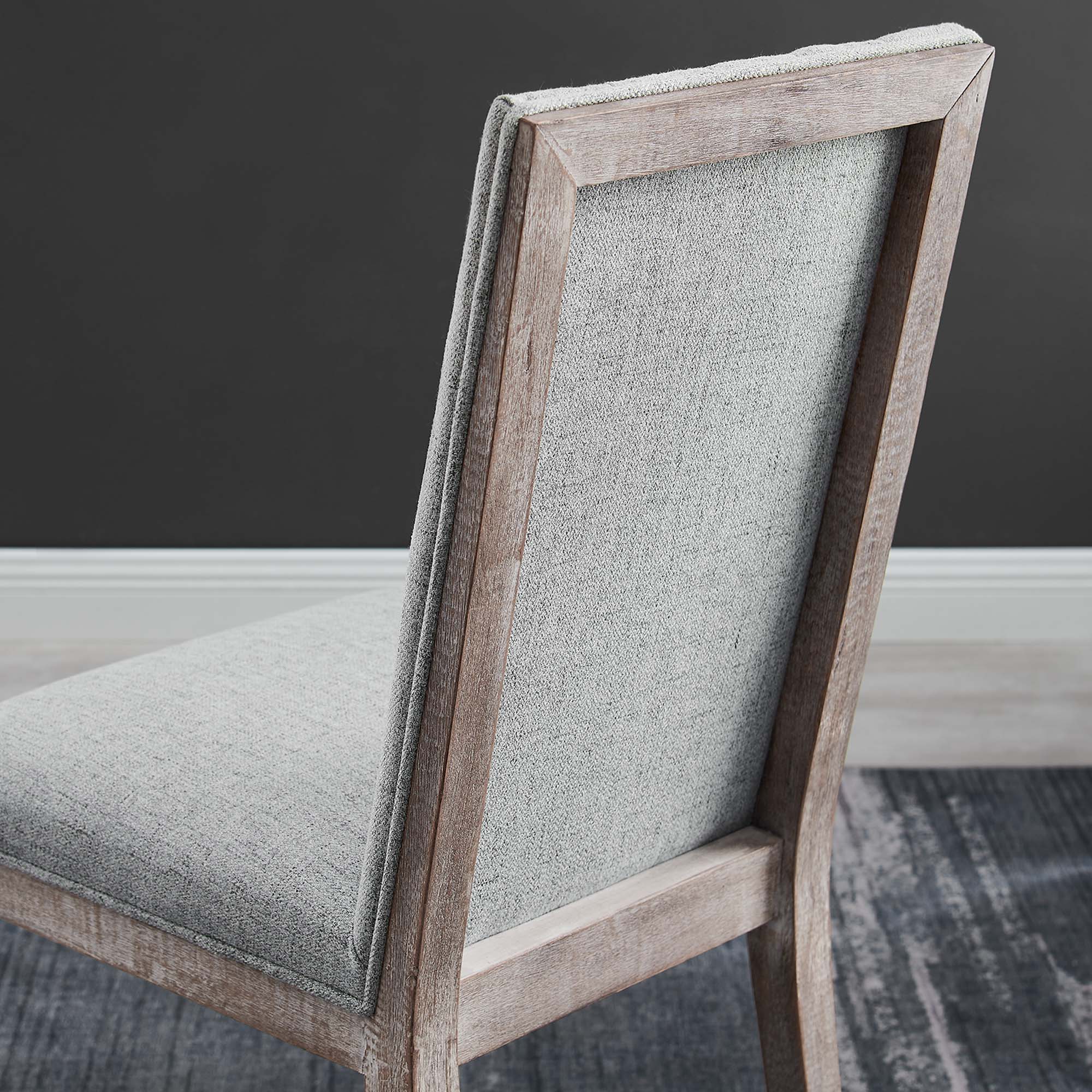 Maisonette French Vintage Tufted Fabric Dining Side Chair by Modway