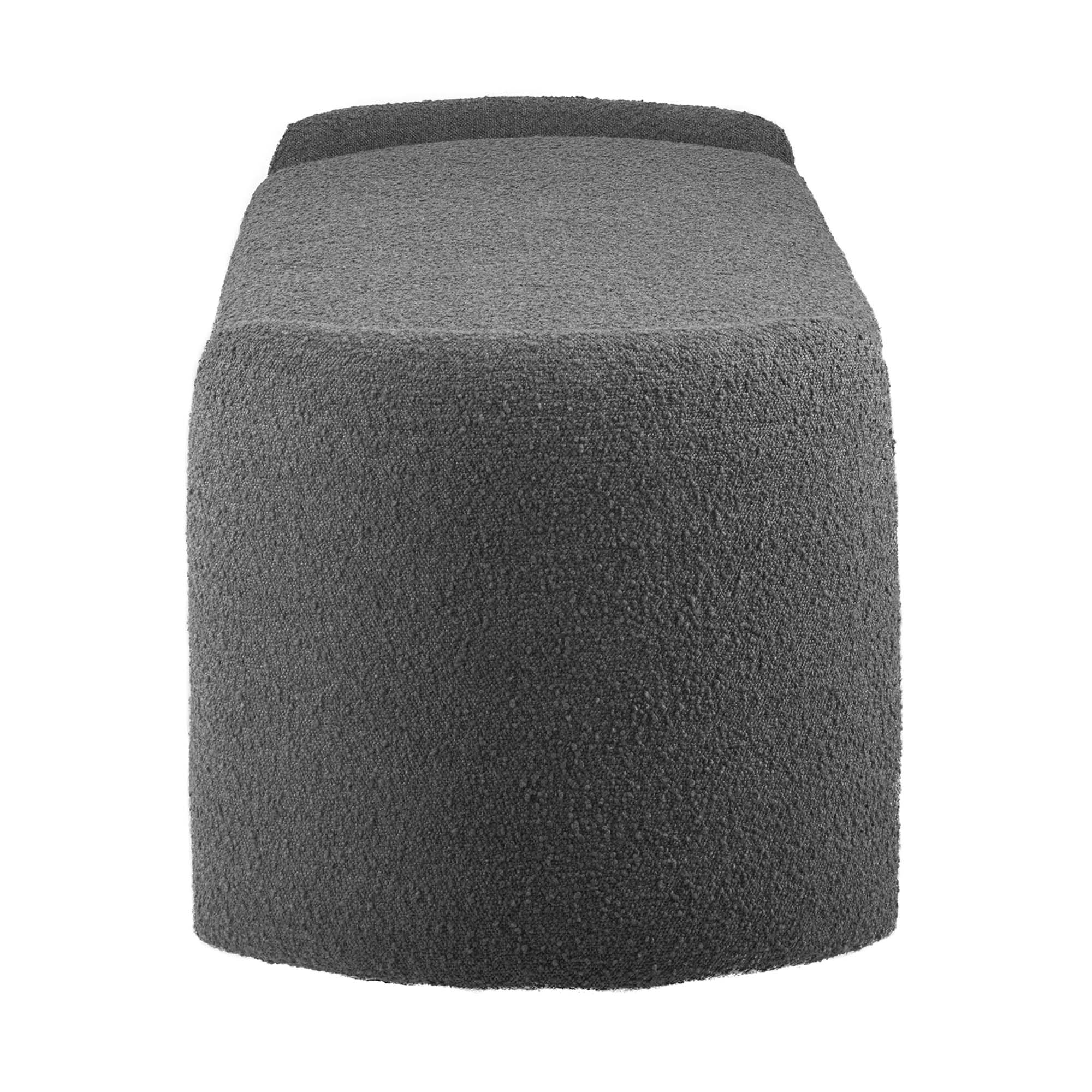 Nebula Boucle Upholstered Bench by Modway