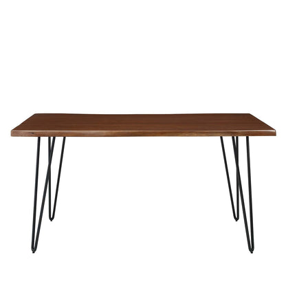 Ardor 60&quot; Live Edge Acacia Wood Acacia Wood Dining Table by Modway