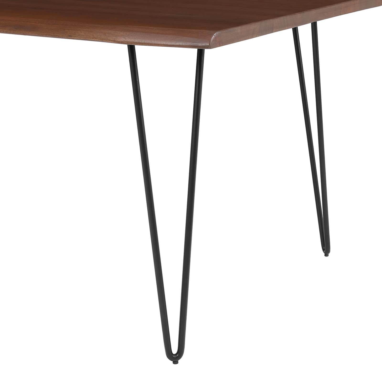 Ardor 60&quot; Live Edge Acacia Wood Acacia Wood Dining Table By HouseBean