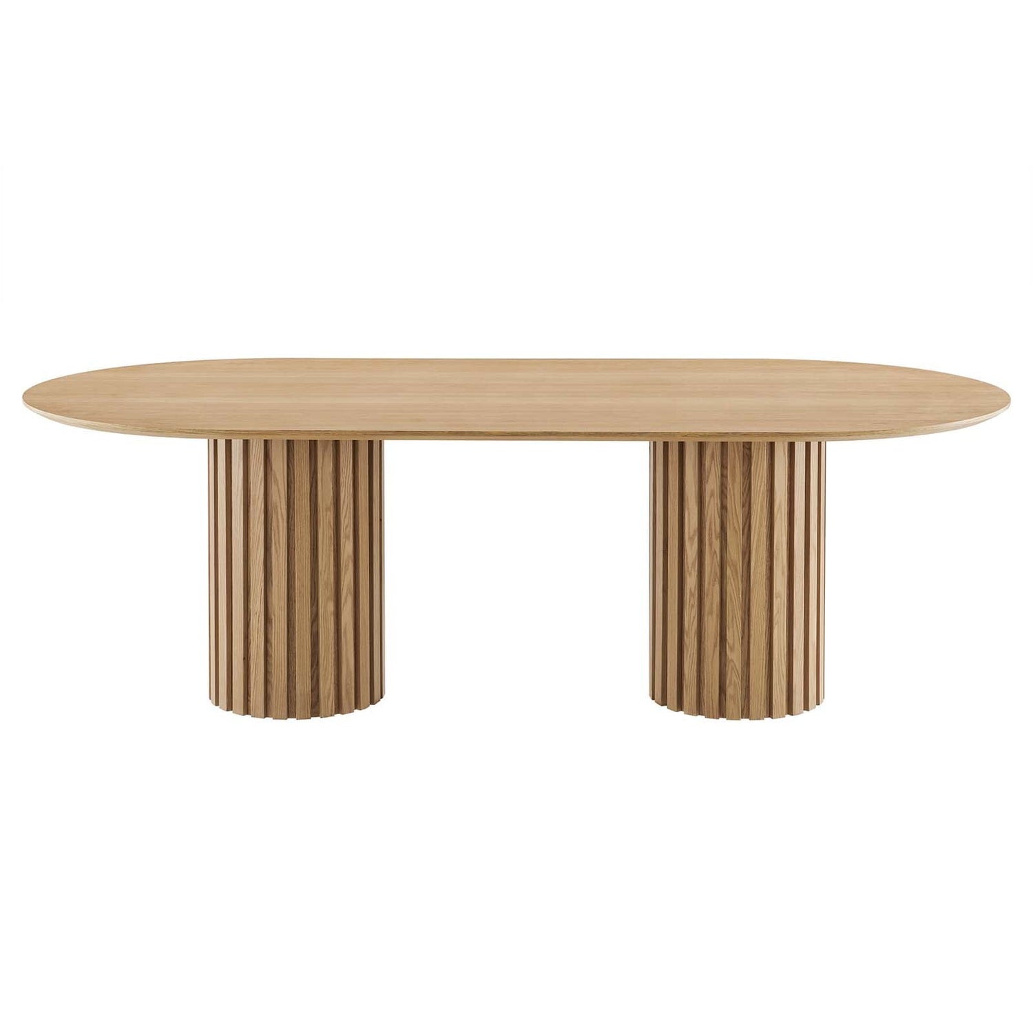 Senja 95&quot; Oval Dining Table By HouseBean