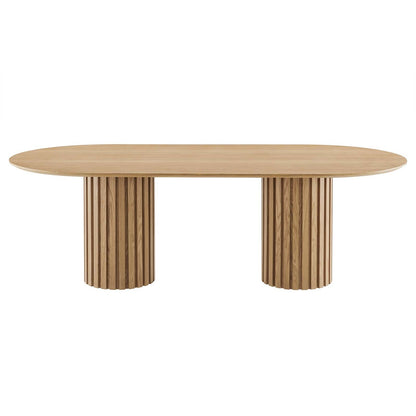 Senja 95&quot; Oval Dining Table By HouseBean