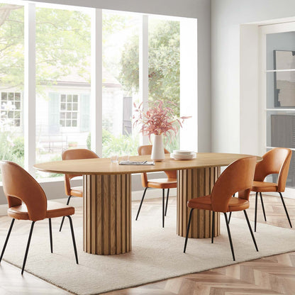 Senja 95&quot; Oval Dining Table By HouseBean