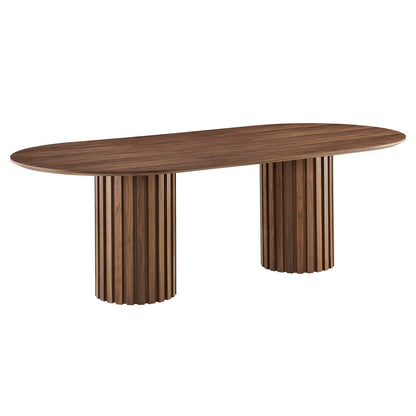 Senja 95&quot; Oval Dining Table By HouseBean