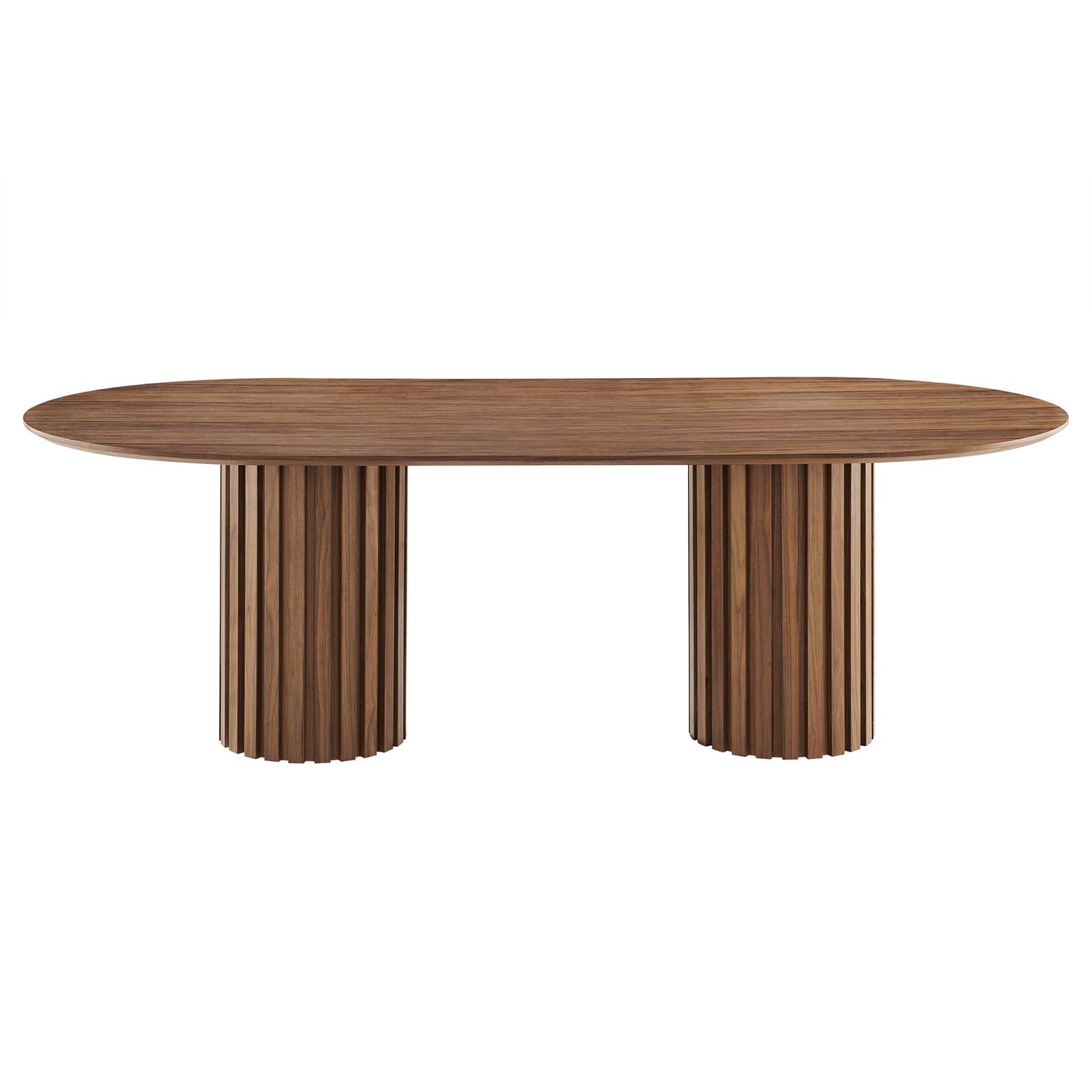 Senja 95&quot; Oval Dining Table By HouseBean