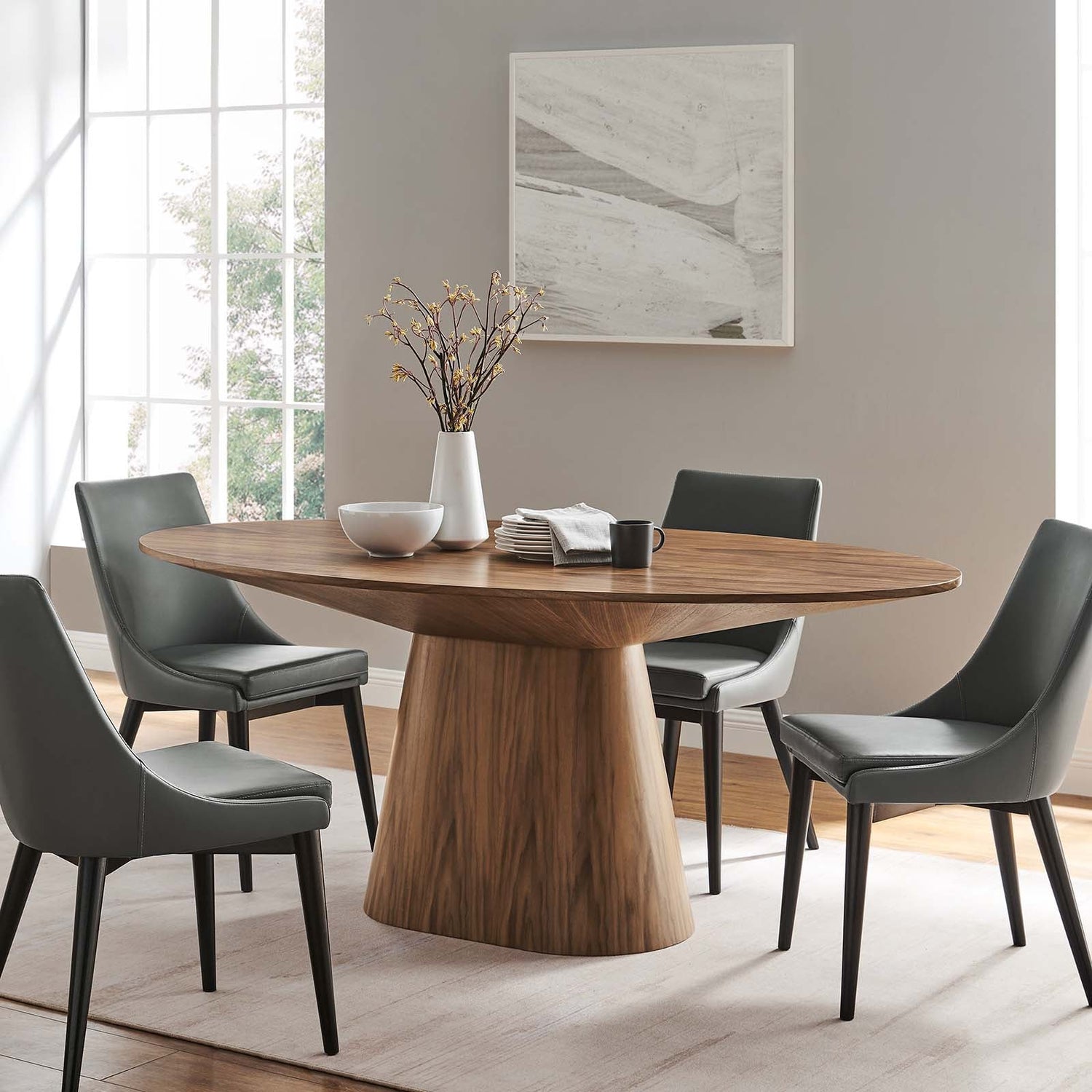 Provision 75&quot; Oval Dining Table By HouseBean