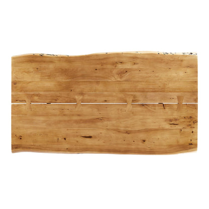 Viggo 74&quot; Live Edge Acacia Wood Dining Table by Modway