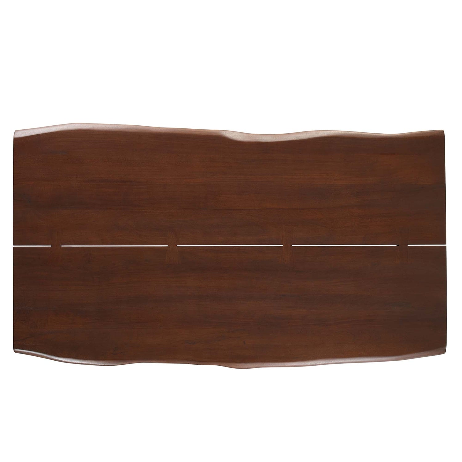 Viggo 74&quot; Live Edge Acacia Wood Dining Table by Modway
