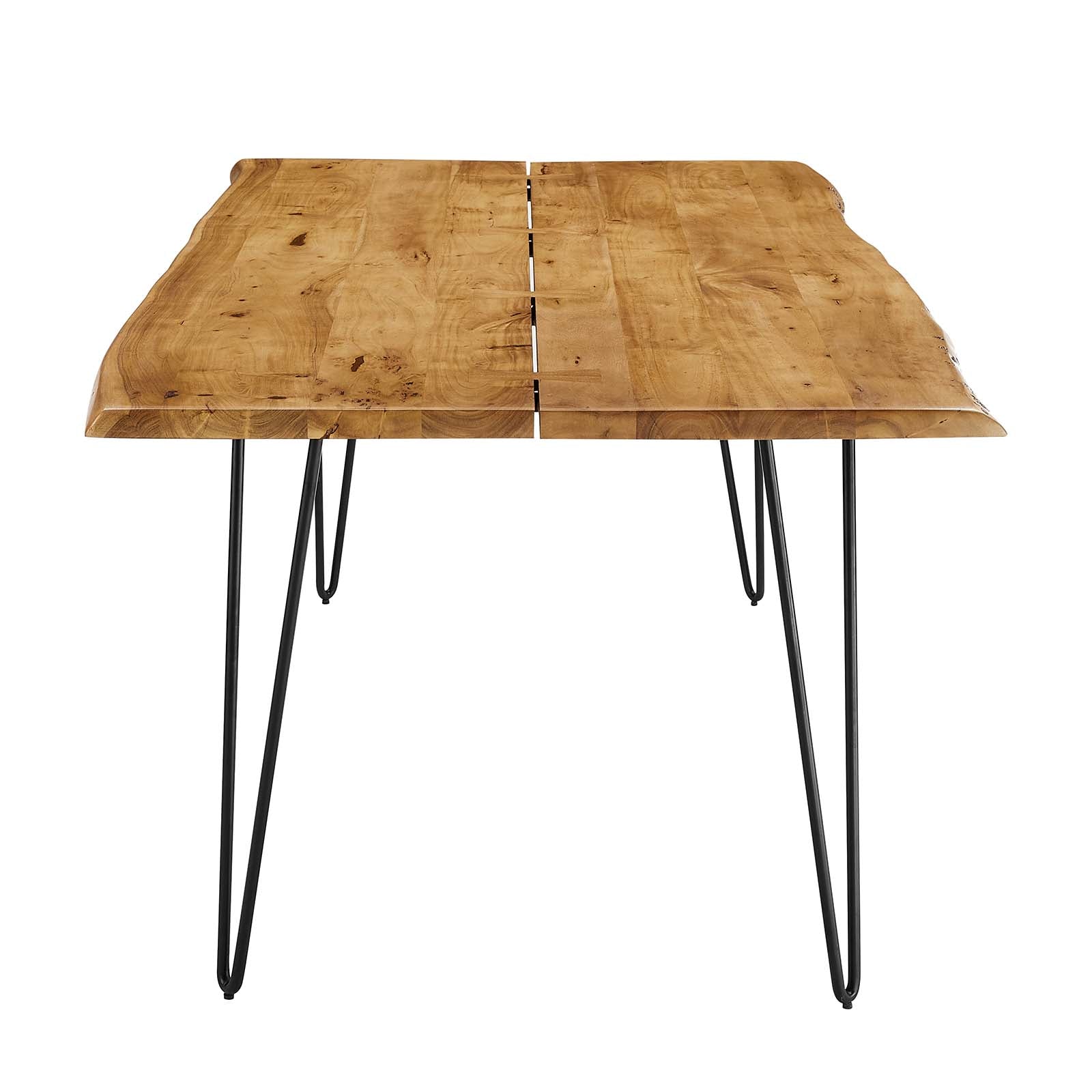 Ardor 74&quot; Live Edge Acacia Wood Acacia Wood Dining Table By HouseBean