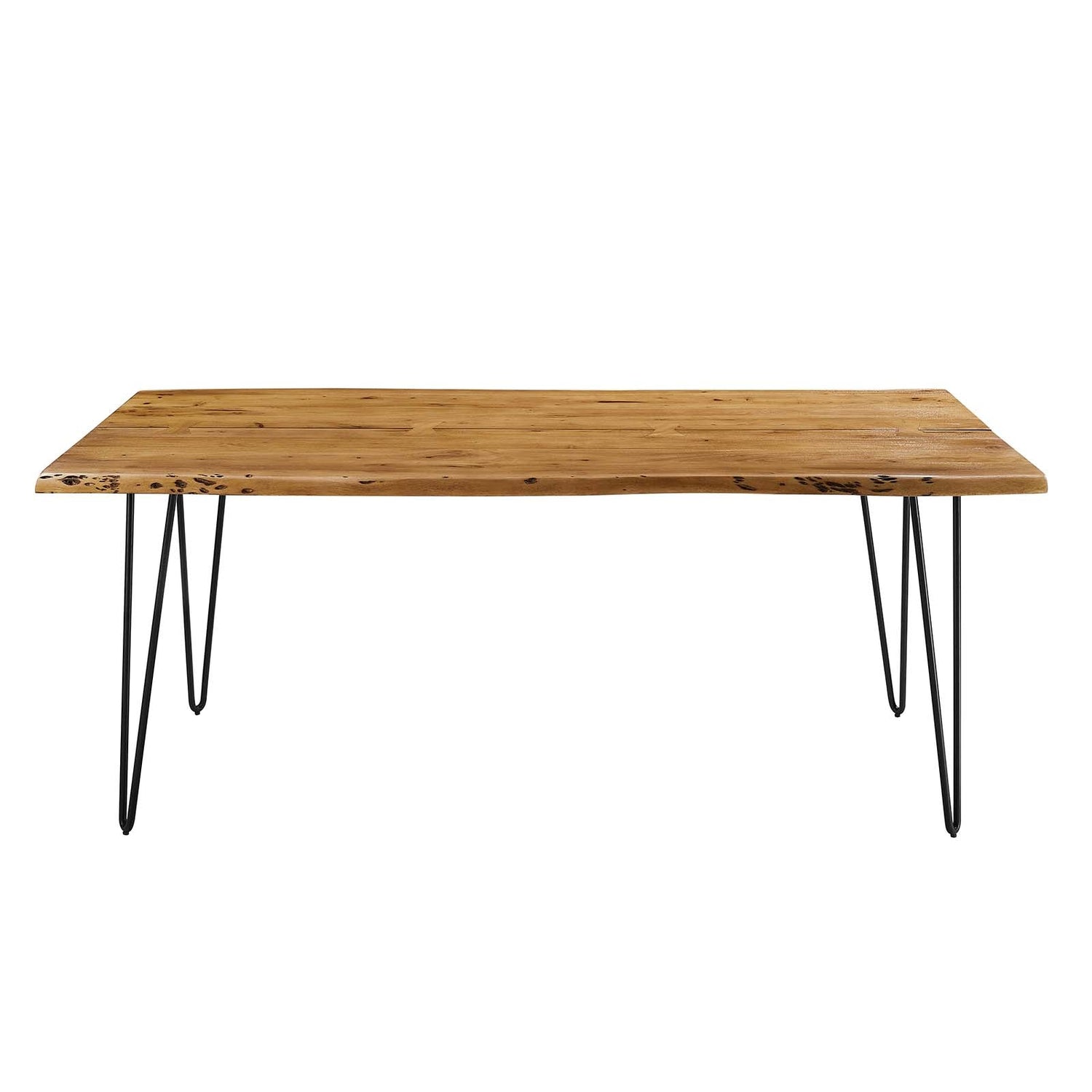 Ardor 74&quot; Live Edge Acacia Wood Acacia Wood Dining Table By HouseBean