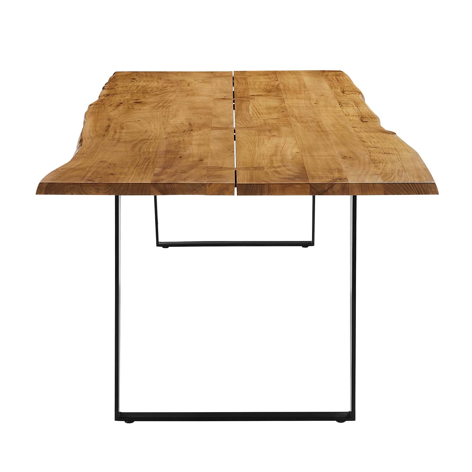 Viggo 96&quot; Live Edge Acacia Wood Acacia Wood Dining Table