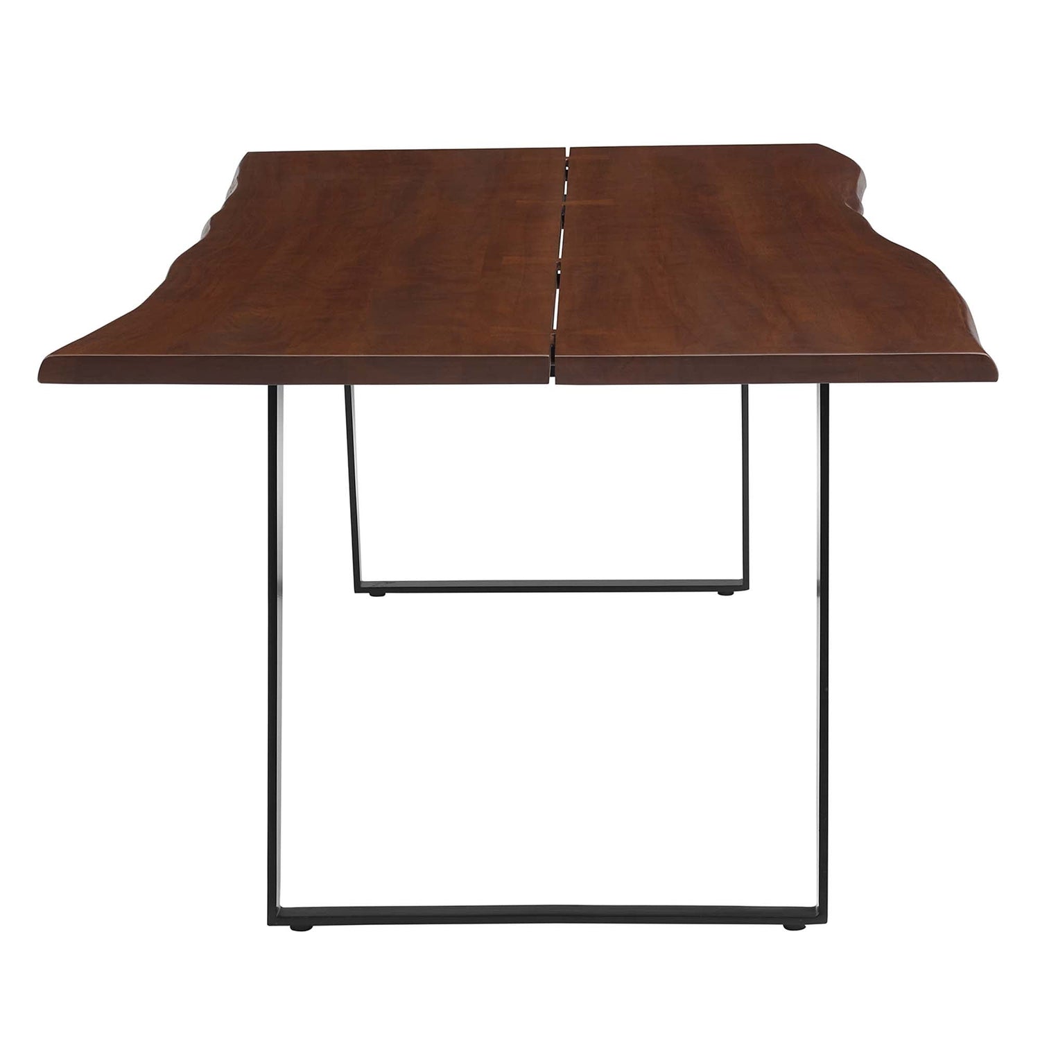 Viggo 96&quot; Live Edge Acacia Wood Acacia Wood Dining Table by Modway