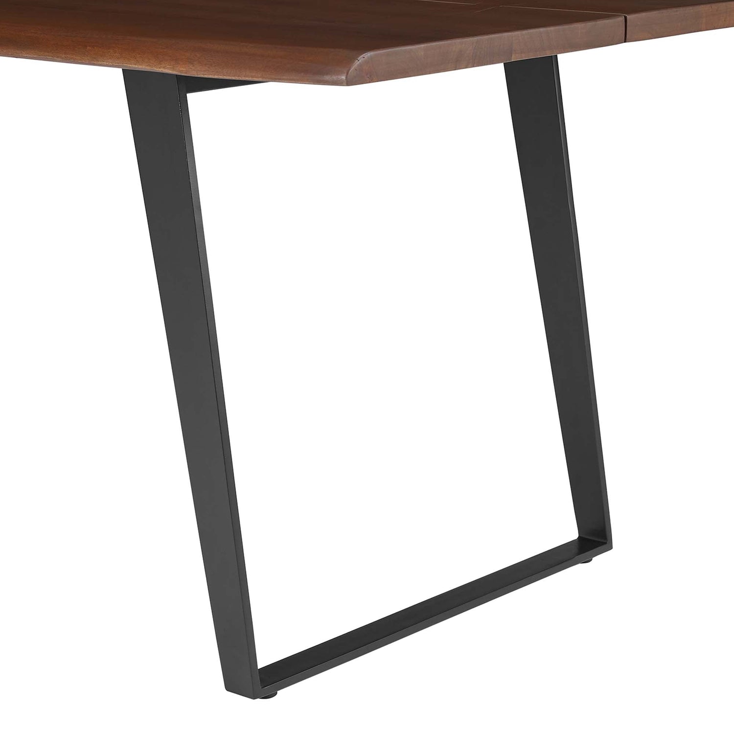 Viggo 96&quot; Live Edge Acacia Wood Acacia Wood Dining Table by Modway