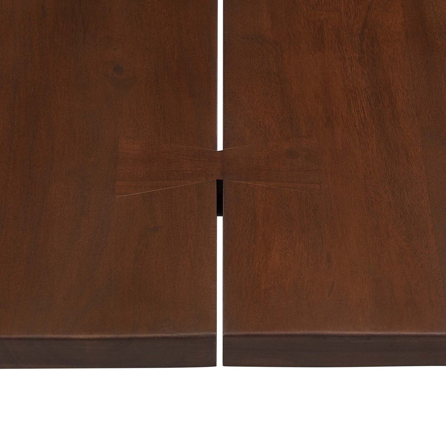 Viggo 96&quot; Live Edge Acacia Wood Acacia Wood Dining Table by Modway