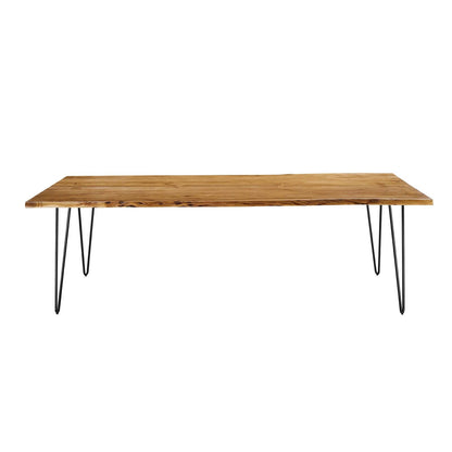 Ardor 96&quot; Live Edge Acacia Wood Acacia Wood Dining Table