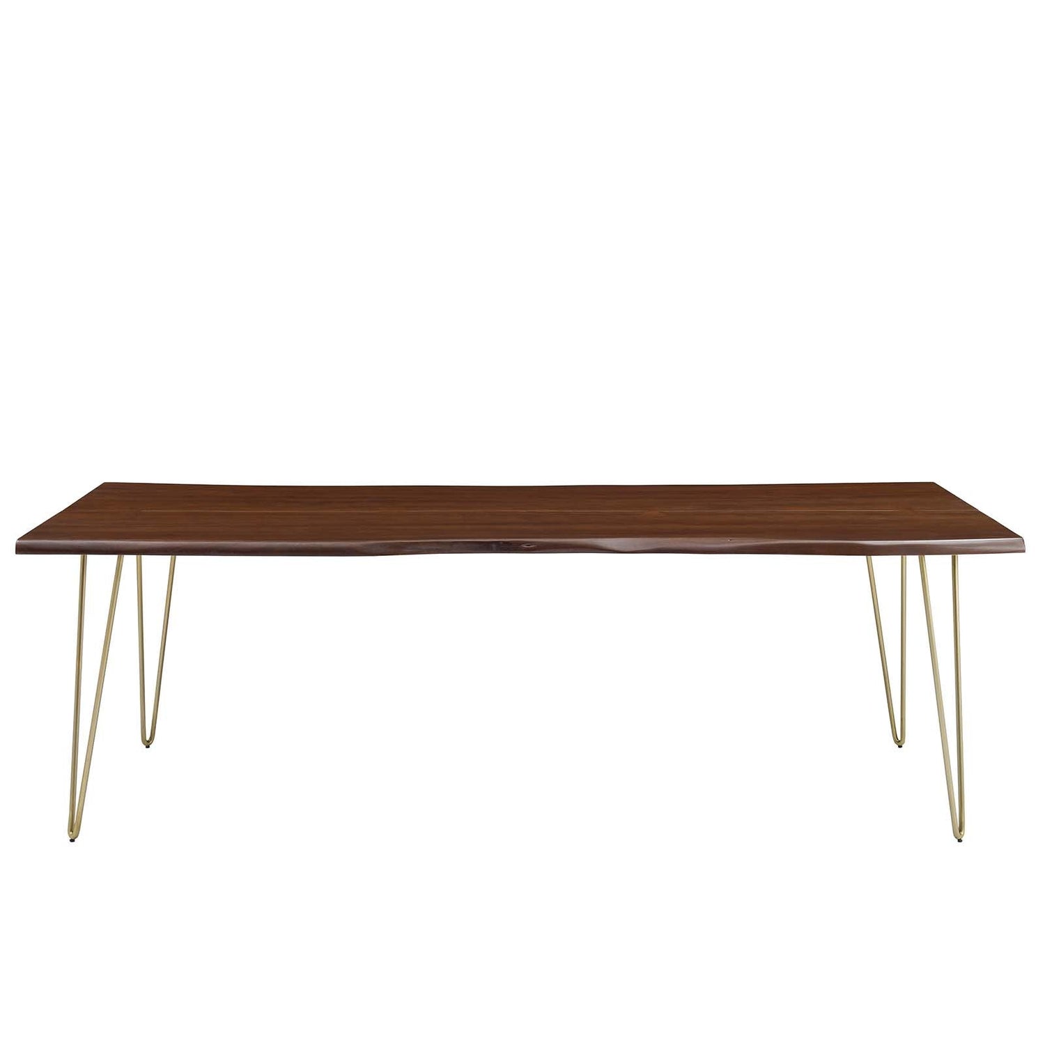 Ardor 96&quot; Live Edge Acacia Wood Acacia Wood Dining Table