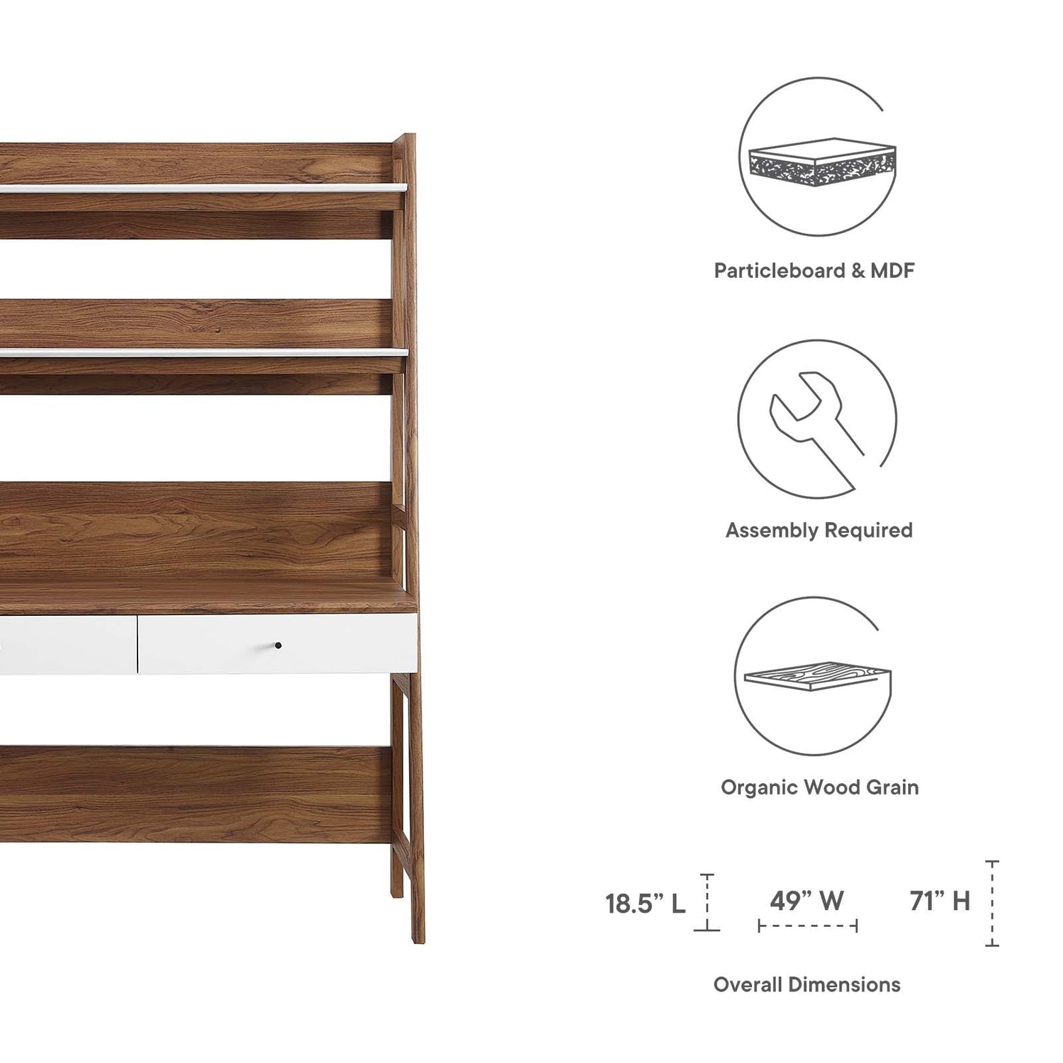 Bixby Office Desk By HouseBean