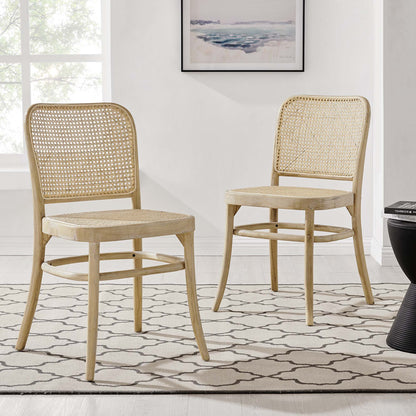 Winona Wood Dining Side Chair Set of 2 by Modway