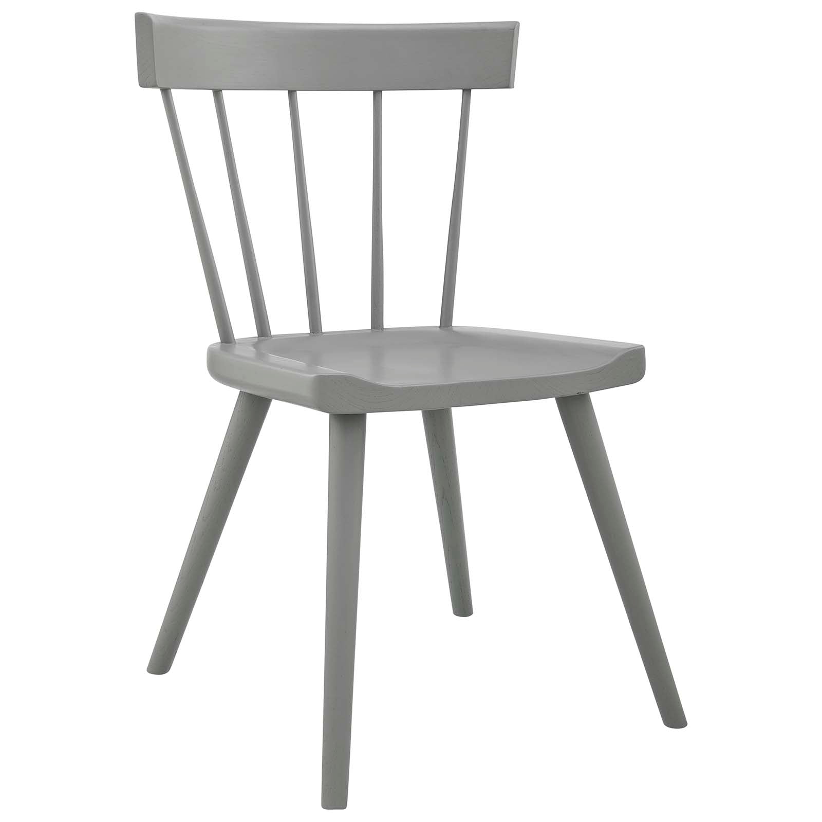 Sutter Wood Dining Side Chair Set of 2 By HouseBean