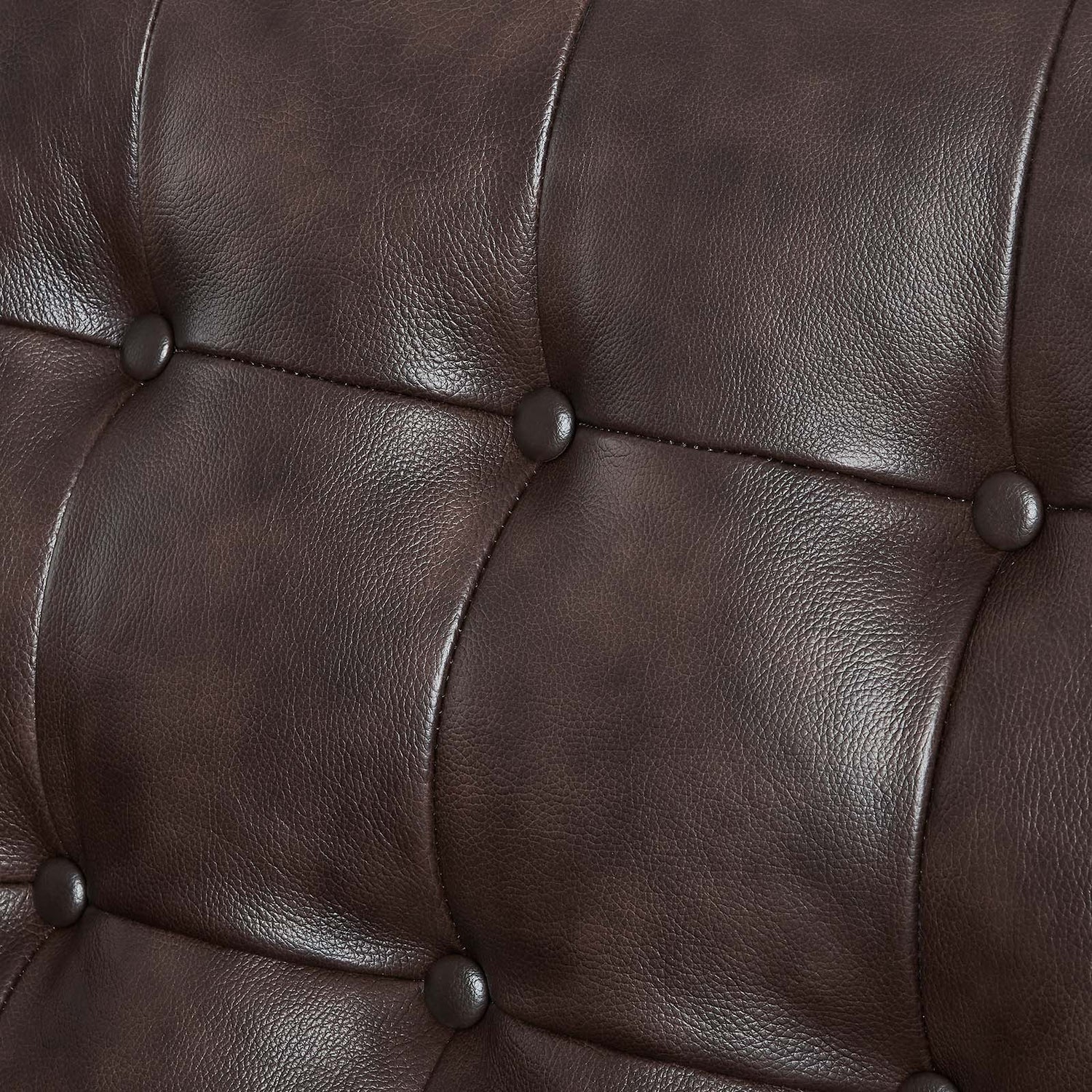 Exalt Tufted Leather Loveseat By HouseBean