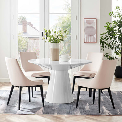 Provision 47&quot; Round Dining Table By HouseBean