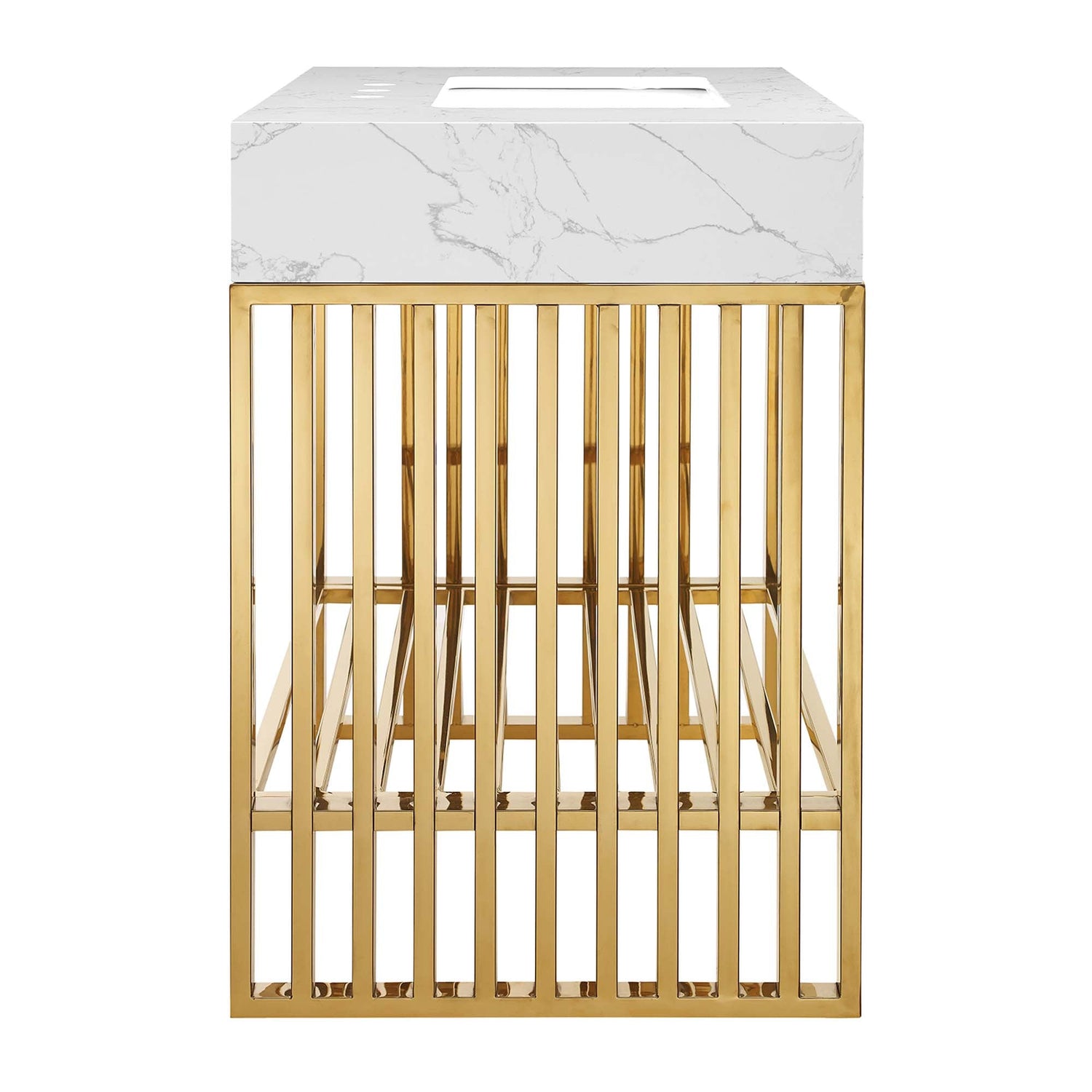 Gridiron Bathroom Vanity Basin Included by Modway