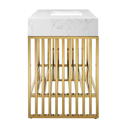 Gridiron Bathroom Vanity Basin Included by Modway