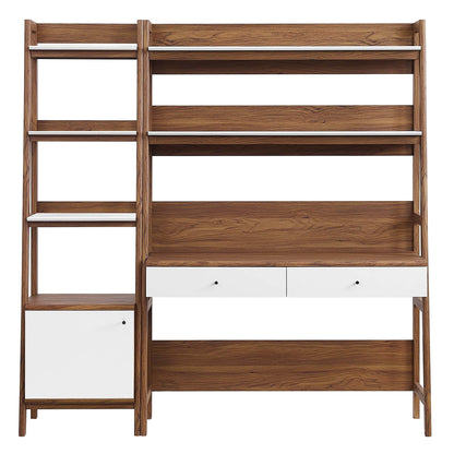 Bixby 2-Piece Wood Office Desk and Bookshelf by Modway