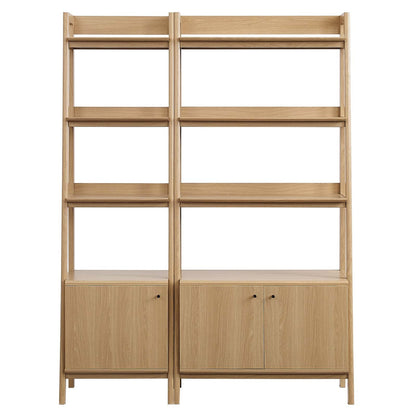 Bixby Wood Bookshelves - Set of 2 By HouseBean