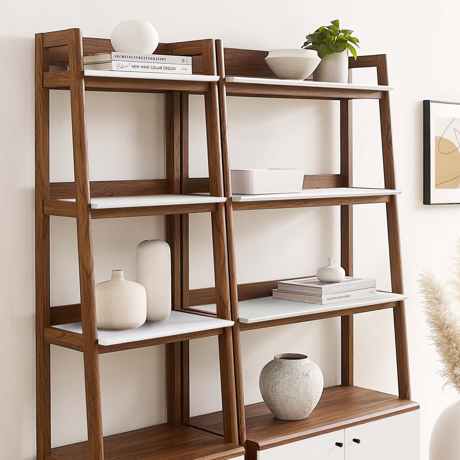 Bixby Wood Bookshelves - Set of 2 By HouseBean