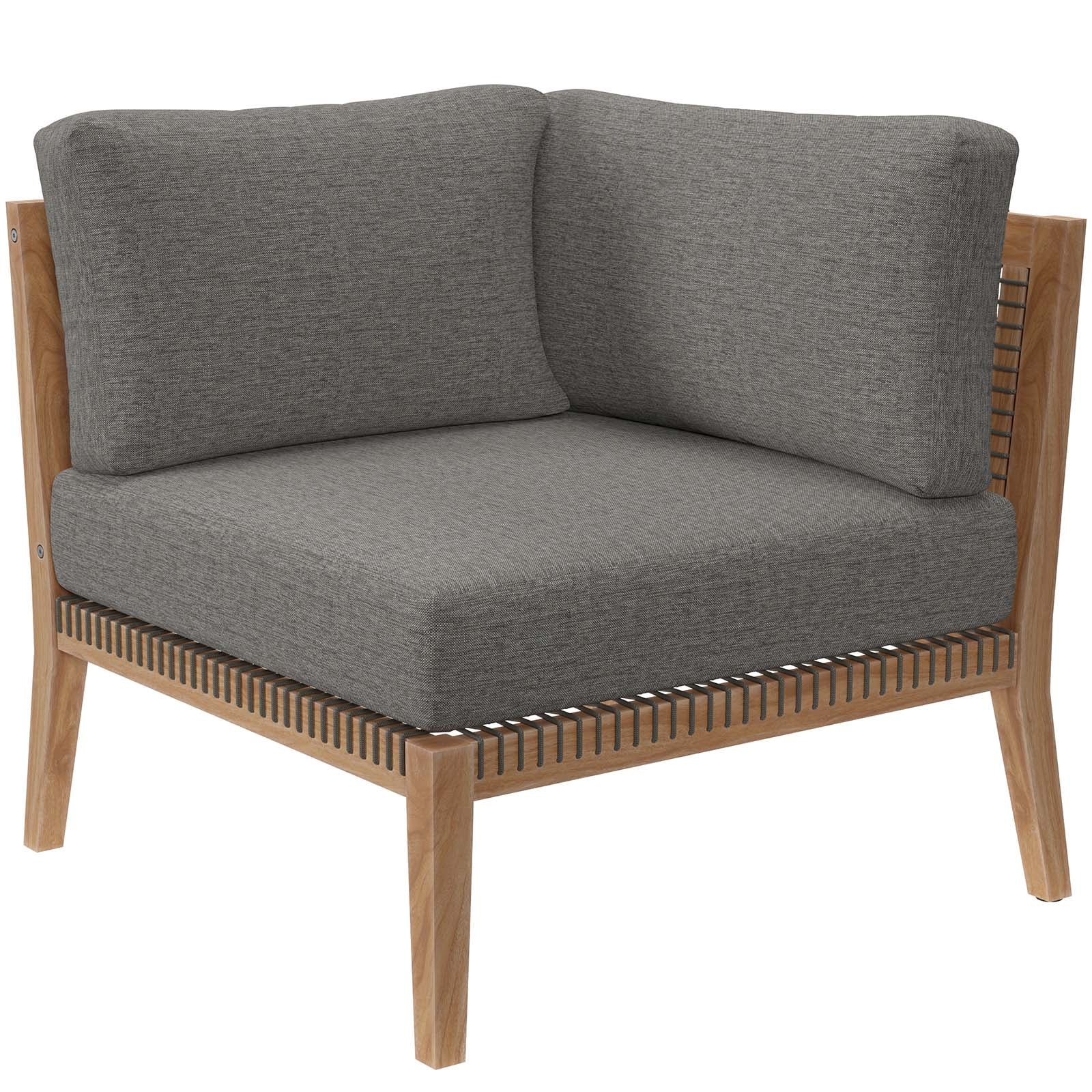 Clearwater Outdoor Patio Teak Wood Loveseat By HouseBean