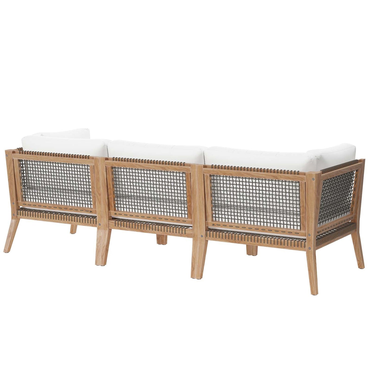 Clearwater Outdoor Patio Teak Wood Sofa By HouseBean