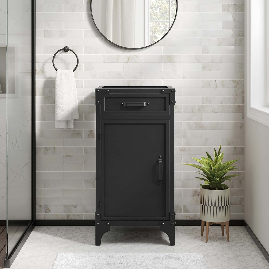 Steamforge 18&quot; Bathroom Vanity Cabinet (Sink Basin Not Included) By HouseBean