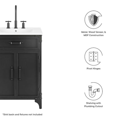 Steamforge Bathroom Cabinet Basin Not Included by Modway